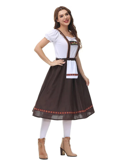 Ronderf | Dirndl Kostüm für Frauen | Klassischer Oktoberfest Stil