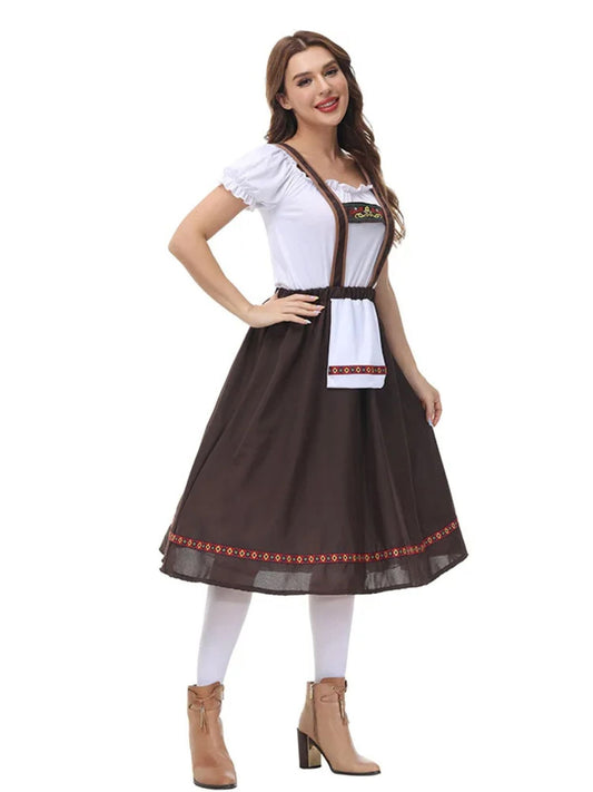 Ronderf | Dirndl Kostüm für Frauen | Klassischer Oktoberfest Stil