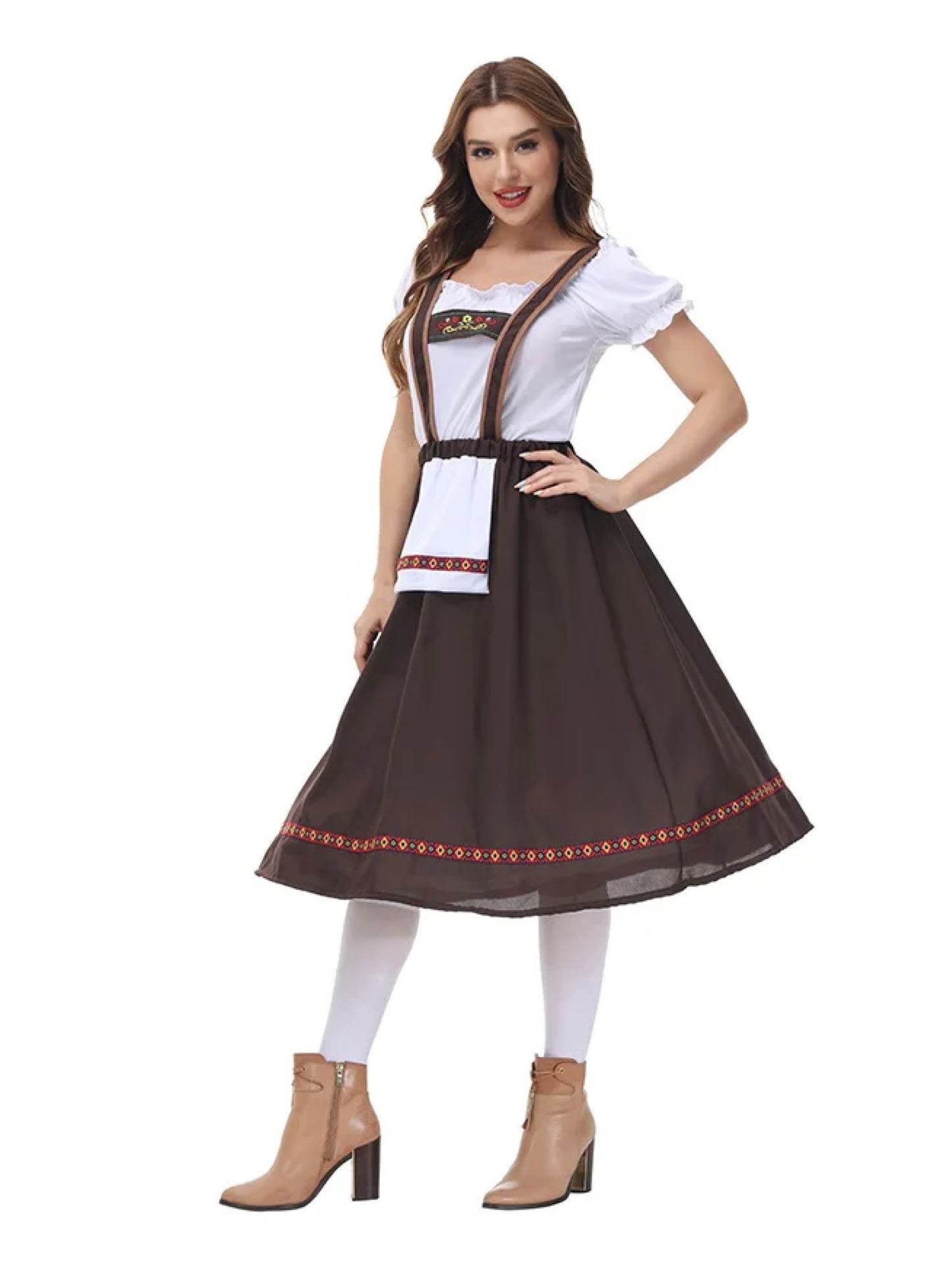 Ronderf | Dirndl Kostüm für Frauen | Klassischer Oktoberfest Stil