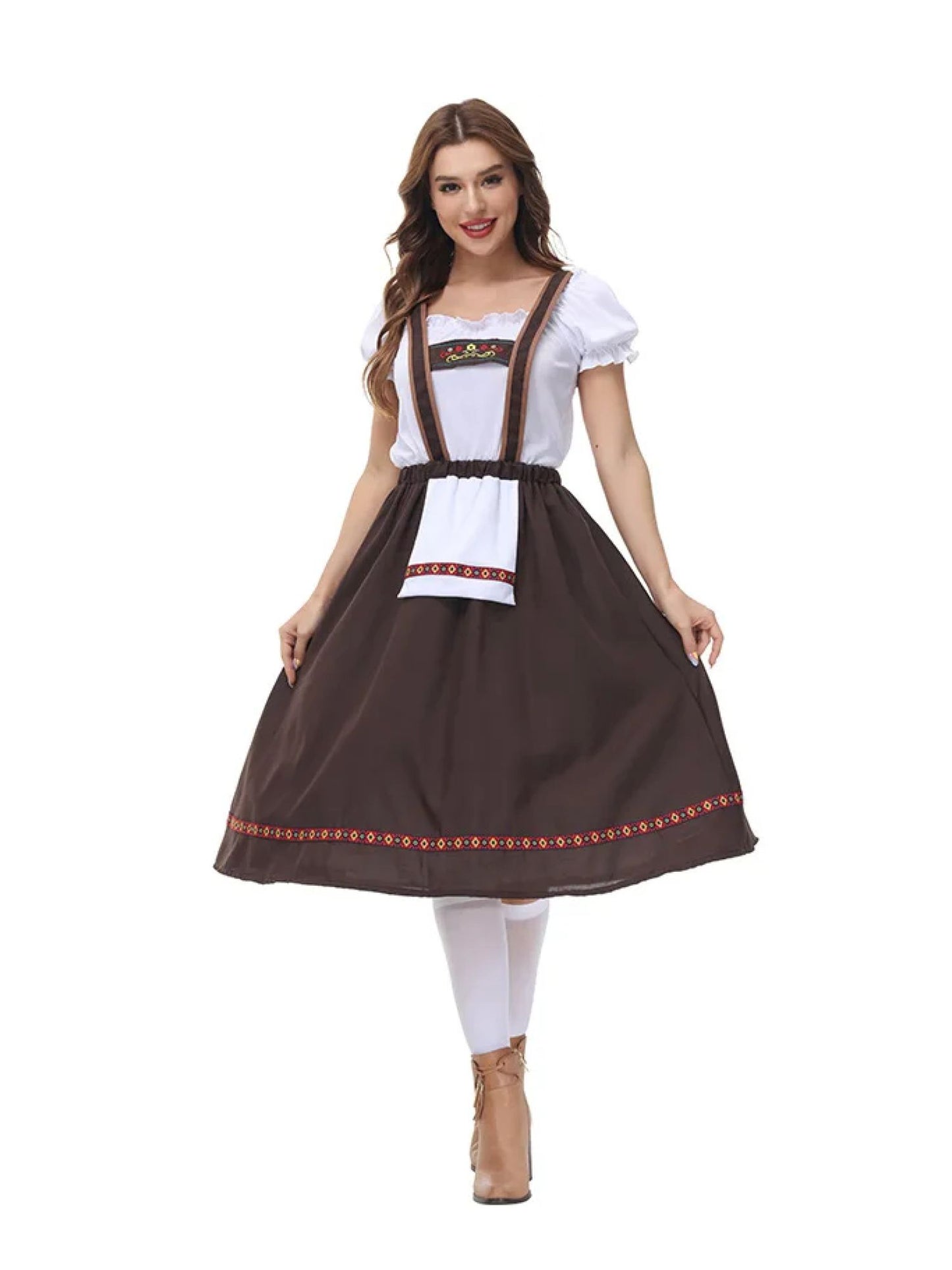 Ronderf | Dirndl Kostüm für Frauen | Klassischer Oktoberfest Stil