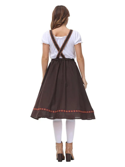 Ronderf | Dirndl Kostüm für Frauen | Klassischer Oktoberfest Stil