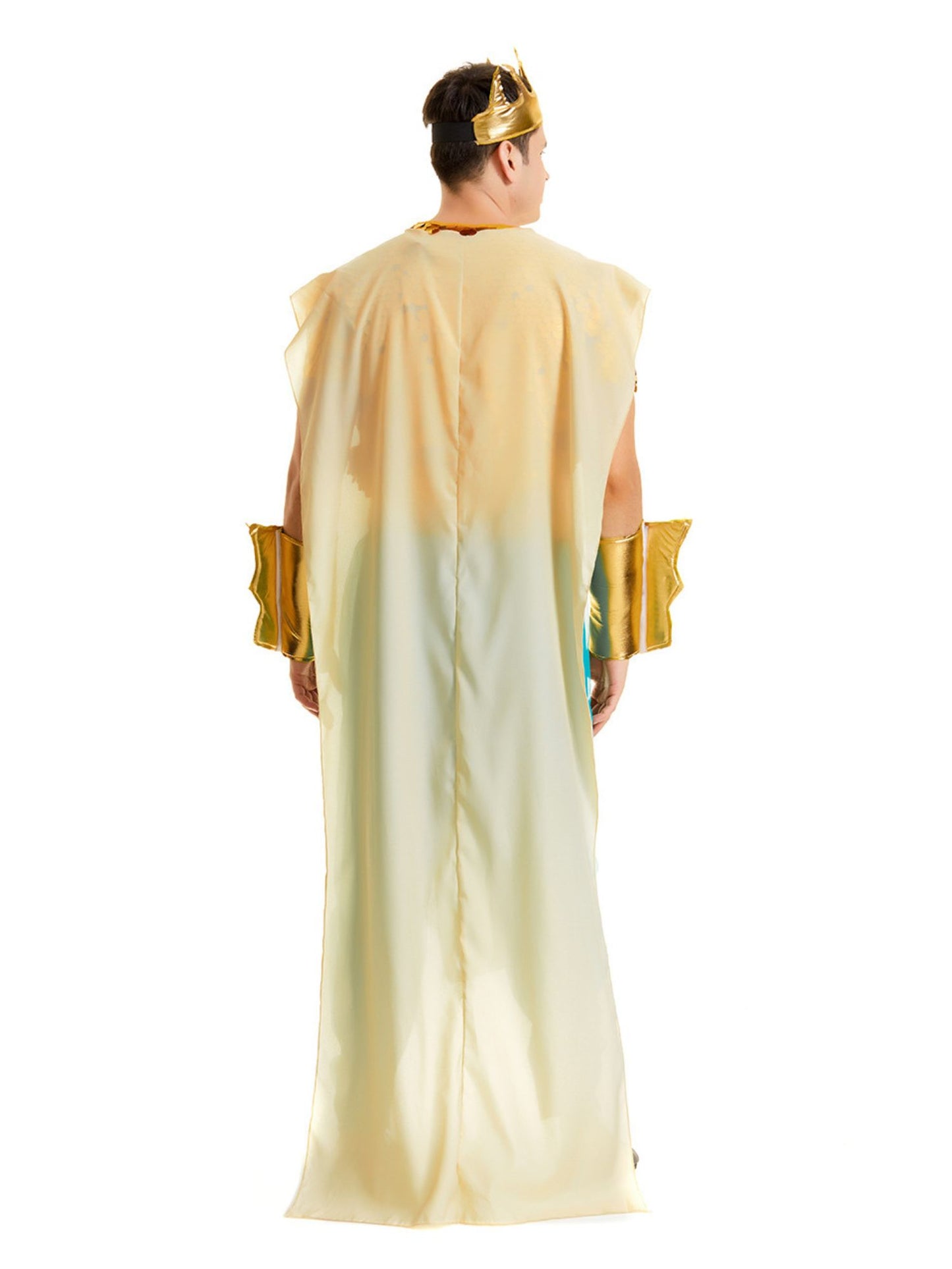 Ronderf | Meereskönig & Meereskönigin Paar Kostüm | Antikes Götter-Design